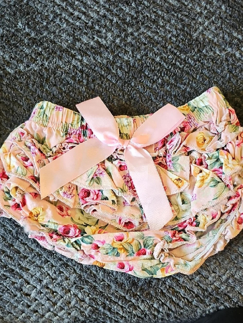 ​Baby Girl Ruffle Bloomer Diaper Cover Lot 7pc 0-6M